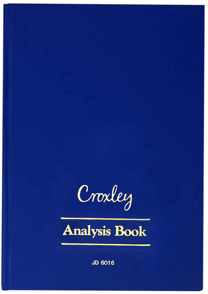 CROXLEY ANALYSIS BOOKS SERIES 6 16 CASH COLUMNS 2 PG